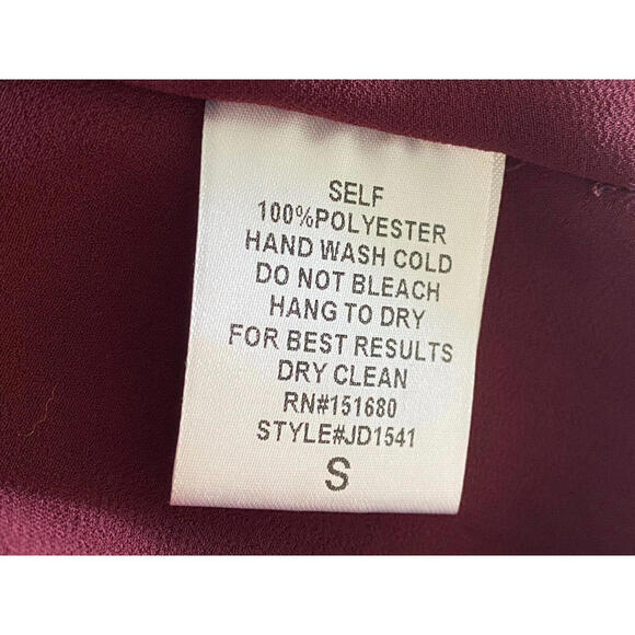 Storia Women's Ruffle Dress V-Neck Size Small - Picture 7 of 9